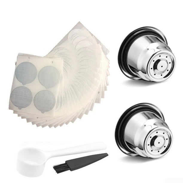 Refillable Coffee Capsule Pod For Nespresso Machine Cleaning Brush Choice RH Refillable Coffee Capsule Pod For Nespresso Machine Cleaning Brush Choice RH